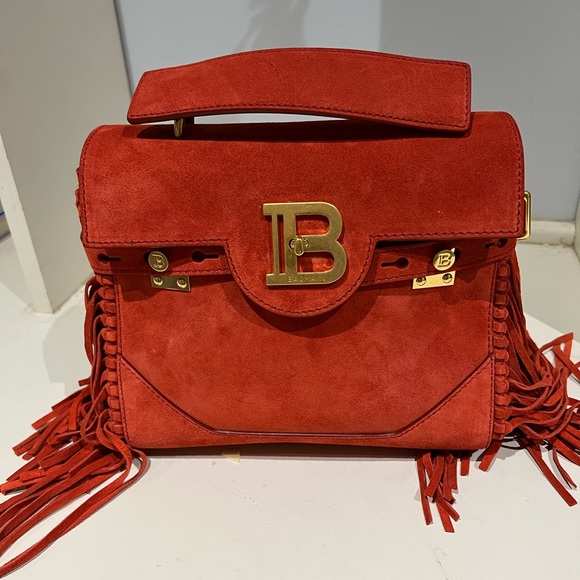 Balmain Suede Bag - Picture 8 of 8